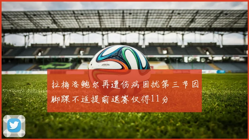 拉梅洛鲍尔再遭伤病困扰第三节因脚踝不适提前退赛仅得11分